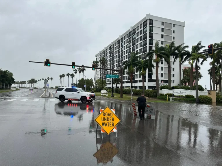 Hurricane Helene: Special Barriers Shield Fire Station and Hospital from Flooding