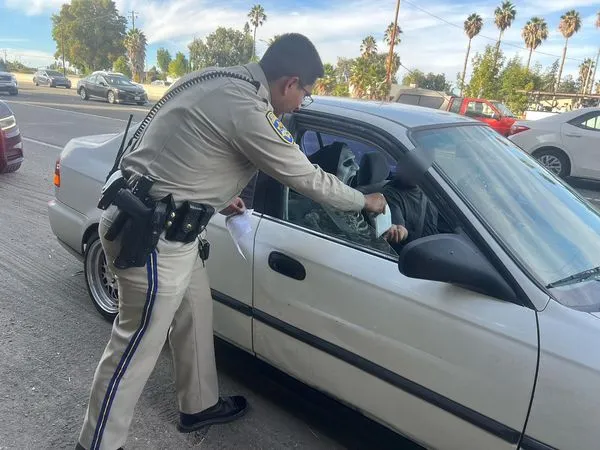 San Jose Driver Caught Using Plastic Skeleton as HOV Lane Passenger