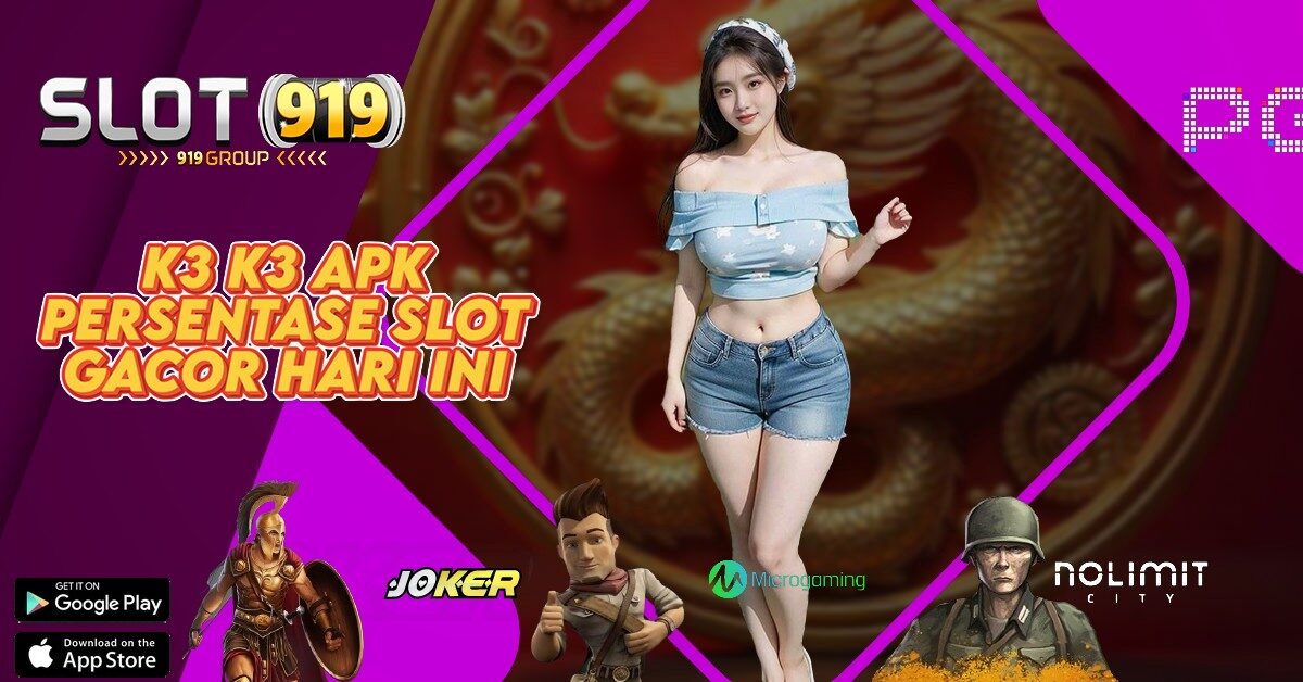 K3K3 AGEN JUDI SLOT ONLINE